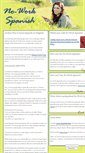 Mobile Screenshot of noworkspanish.com